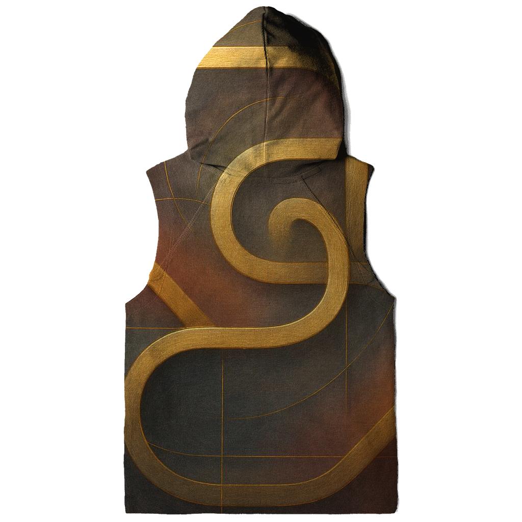 Golden Thread Labyrinth pullover hoodies