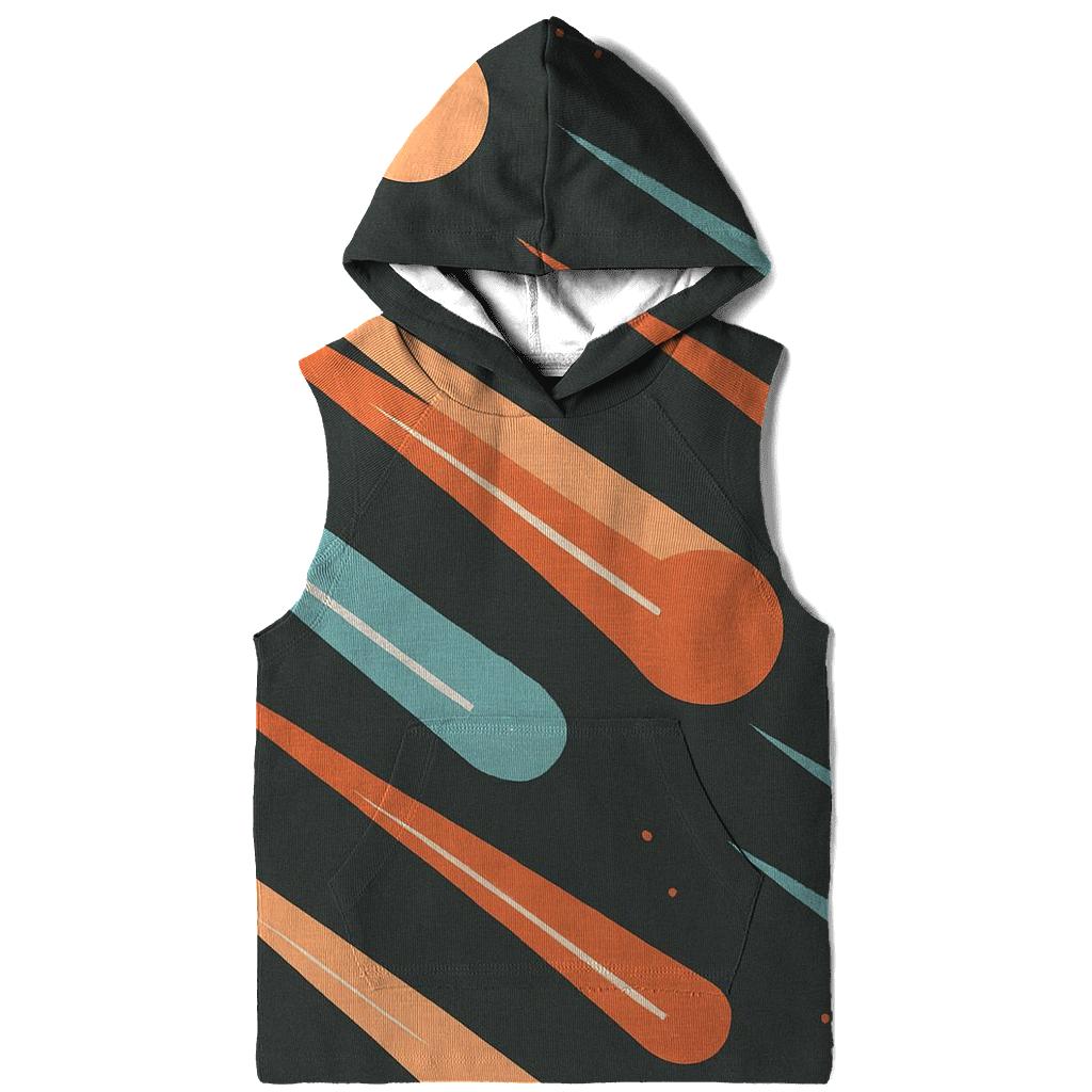 Comet Trail Overprint Drift lightweight hoodies