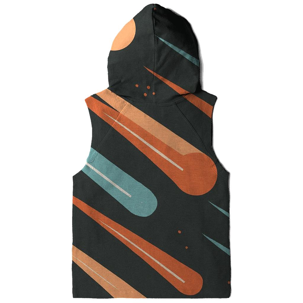 Comet Trail Overprint Drift lightweight hoodies