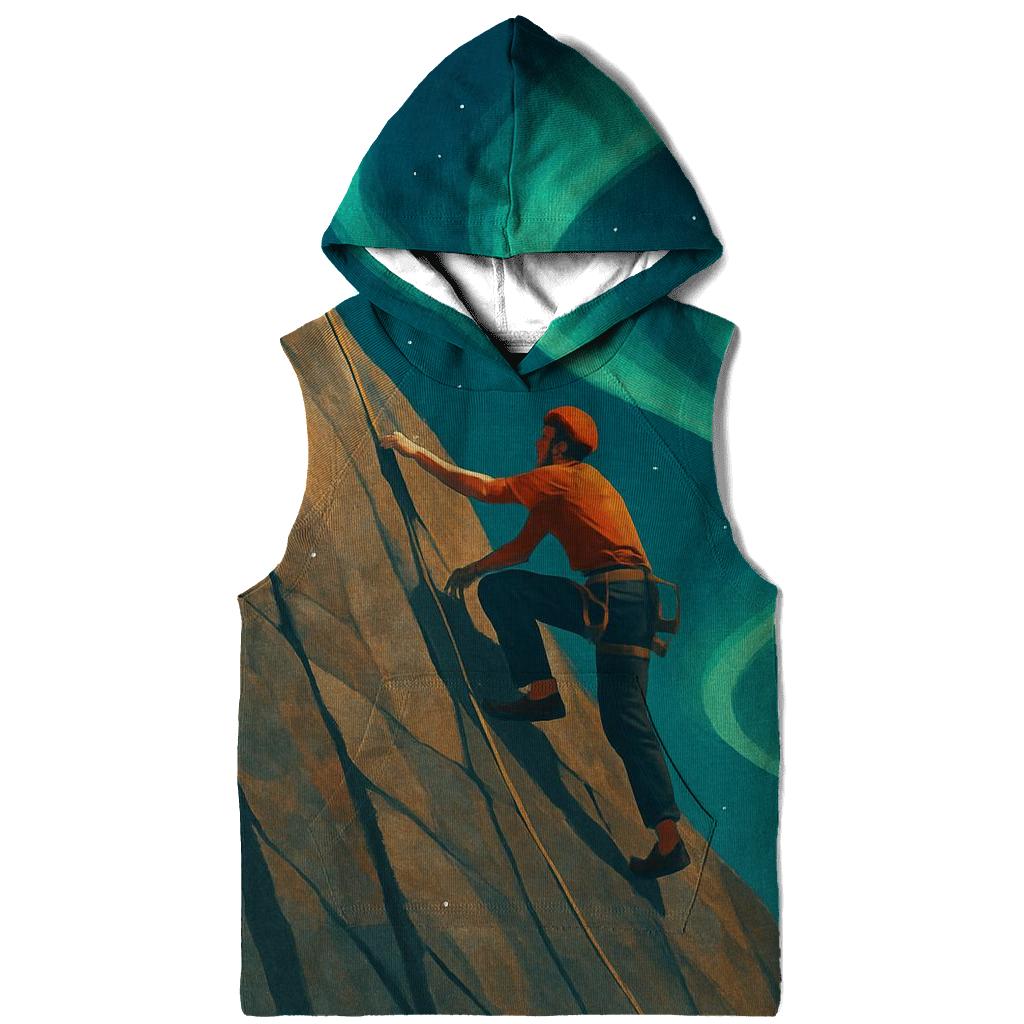 Aurora Summit Rock Climbing printed hoodies