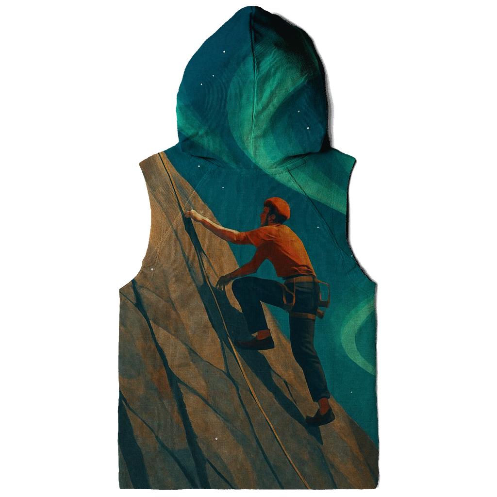 Aurora Summit Rock Climbing printed hoodies