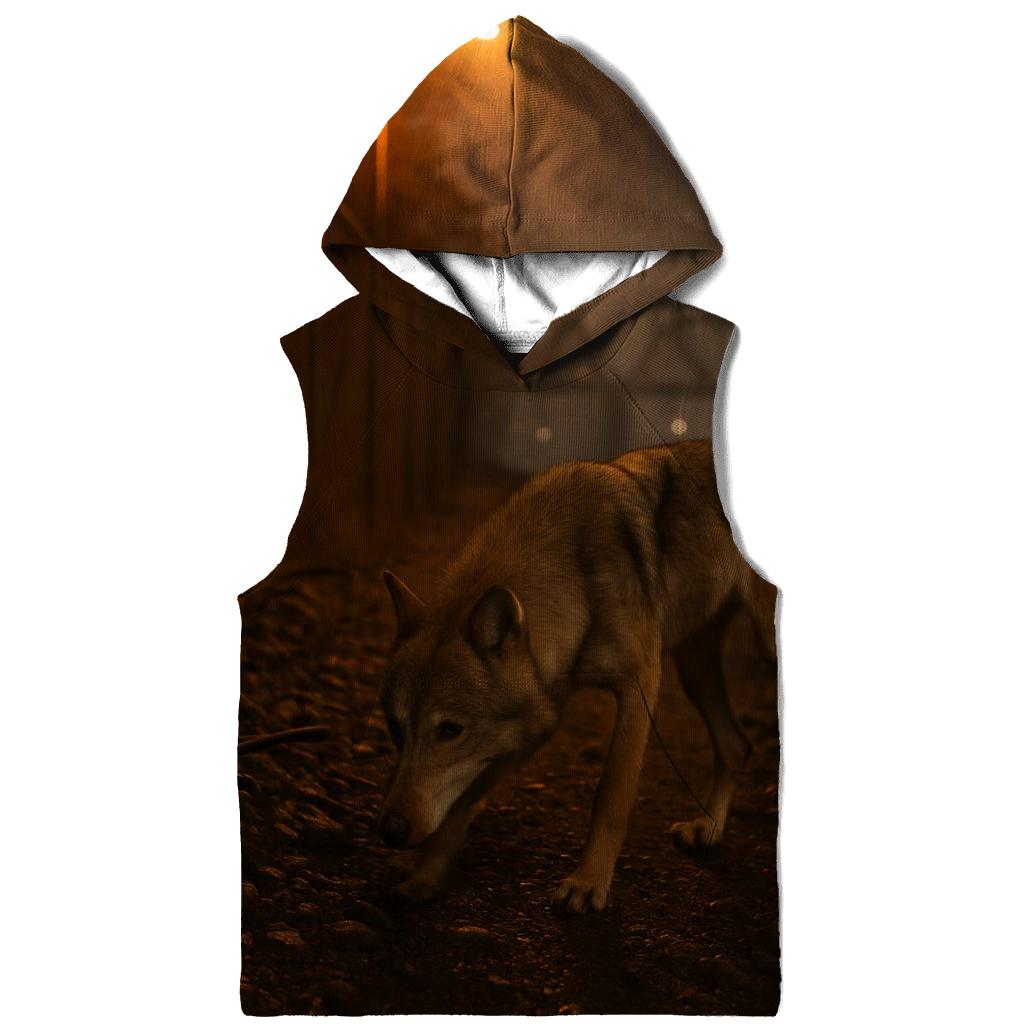 Urban Perimeter Wolf On Industrial Riverbank hoodie trends