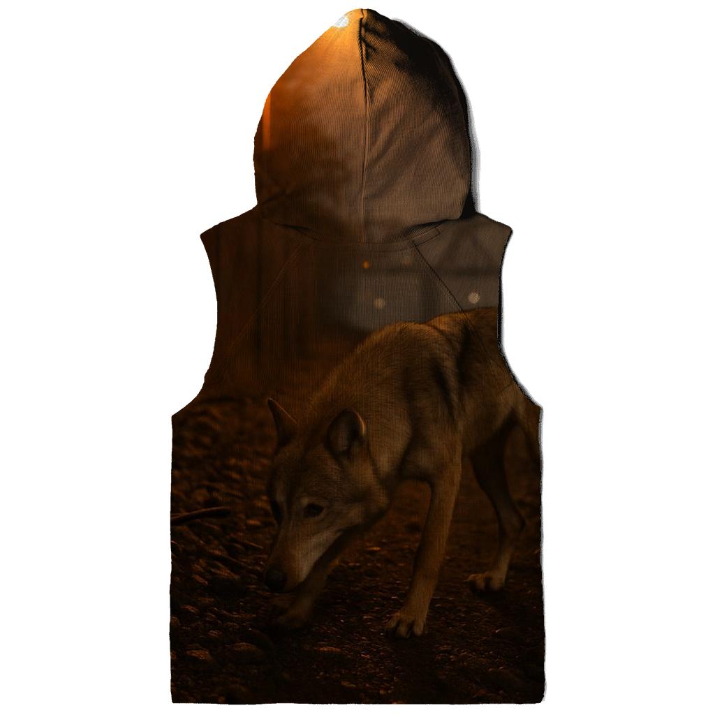 Urban Perimeter Wolf On Industrial Riverbank hoodie trends