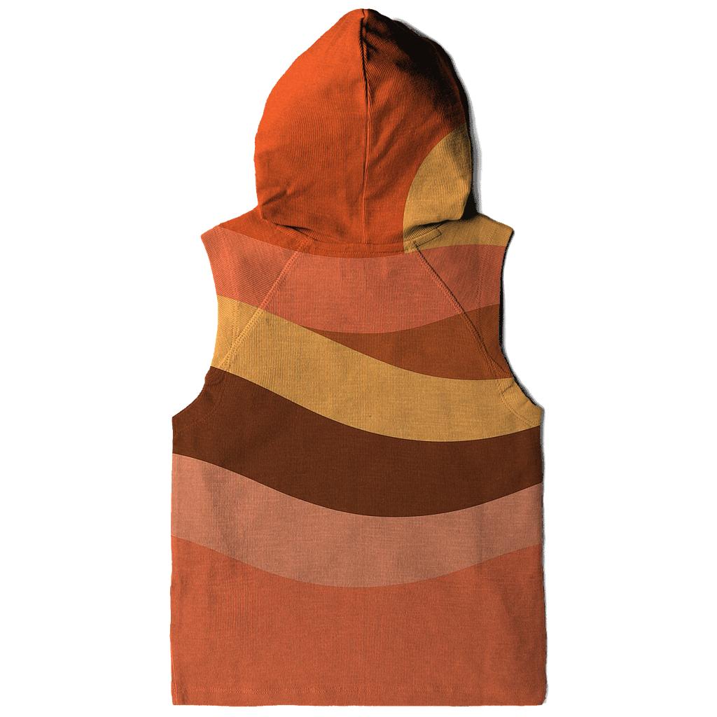 Sunset Wave Horizon Bands hoodie designs