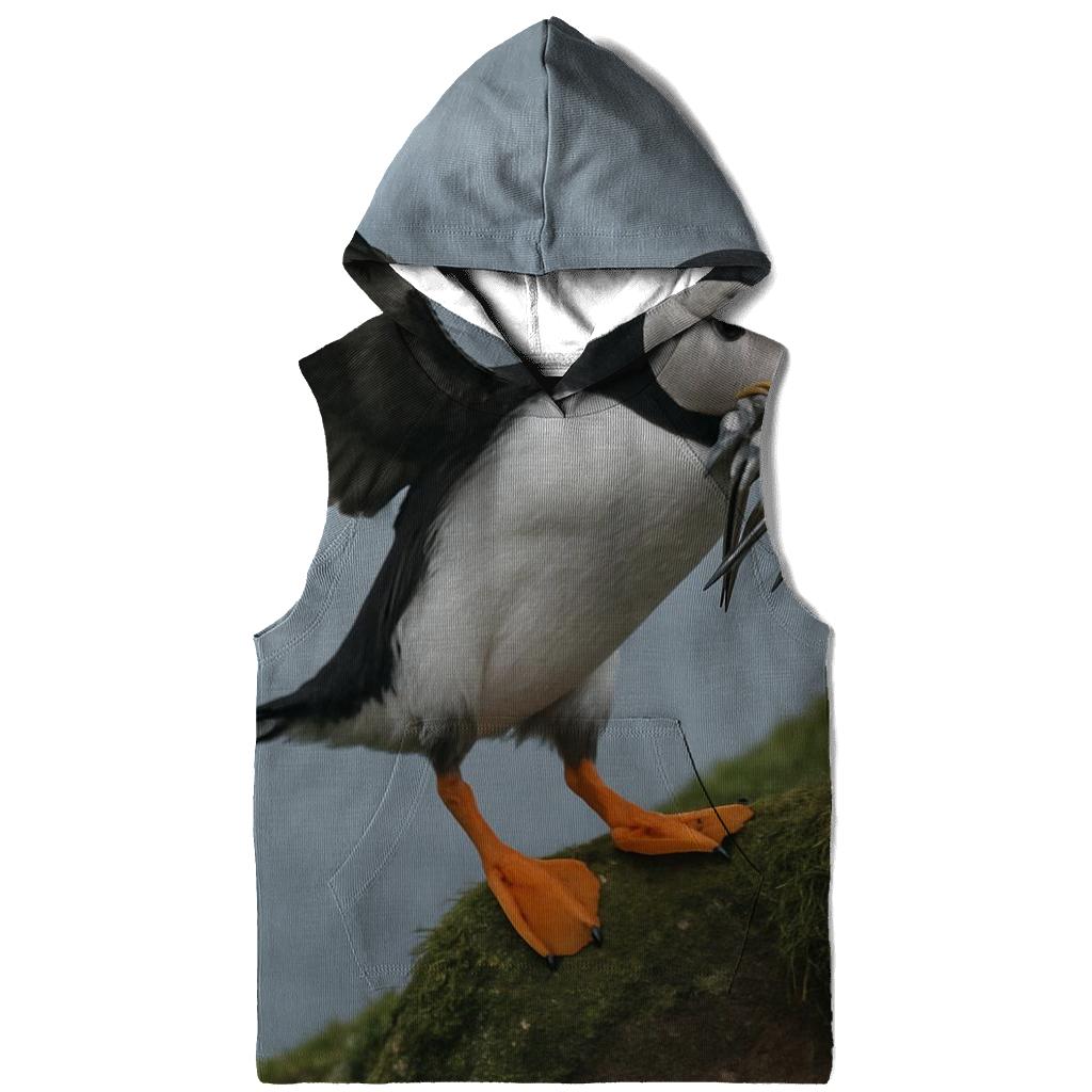Cliffwind Delivery Atlantic Puffin premium hoodies