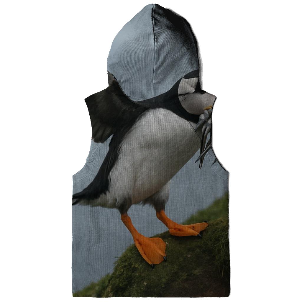 Cliffwind Delivery Atlantic Puffin premium hoodies