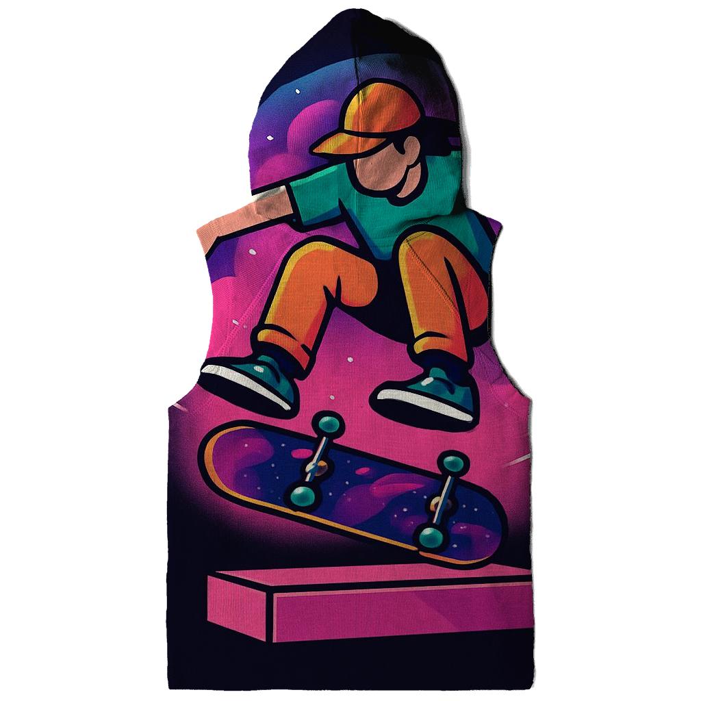 Nebula Street Skate Flow printed hoodies
