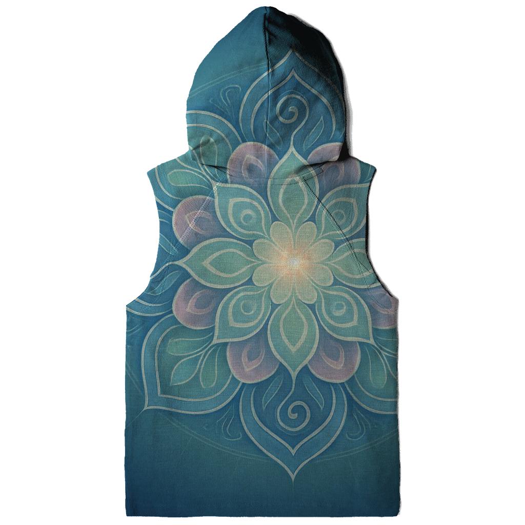 Aurora Breath Mandala zip-up hoodies