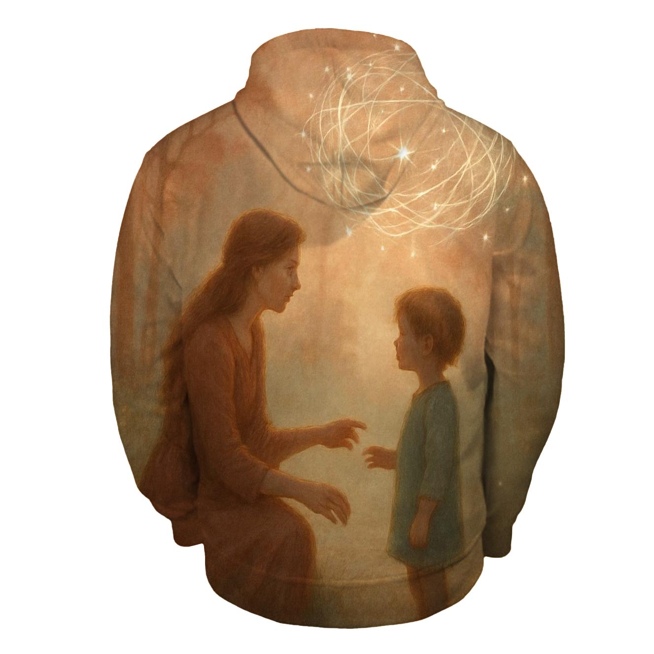 The Nest Of Becoming A Mothers Love That Teaches Courage heavyweight hoodies