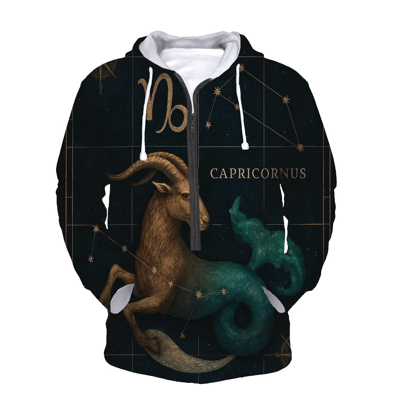 Capricorn Sea Goat Astral Cartography hoodie trends