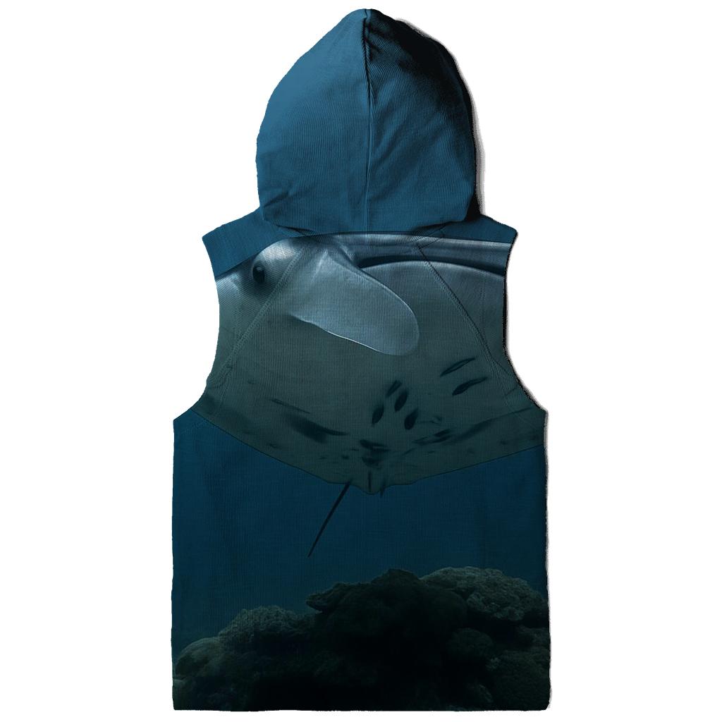 Cleaning Station Drift Reef Manta Ray hoodie trends