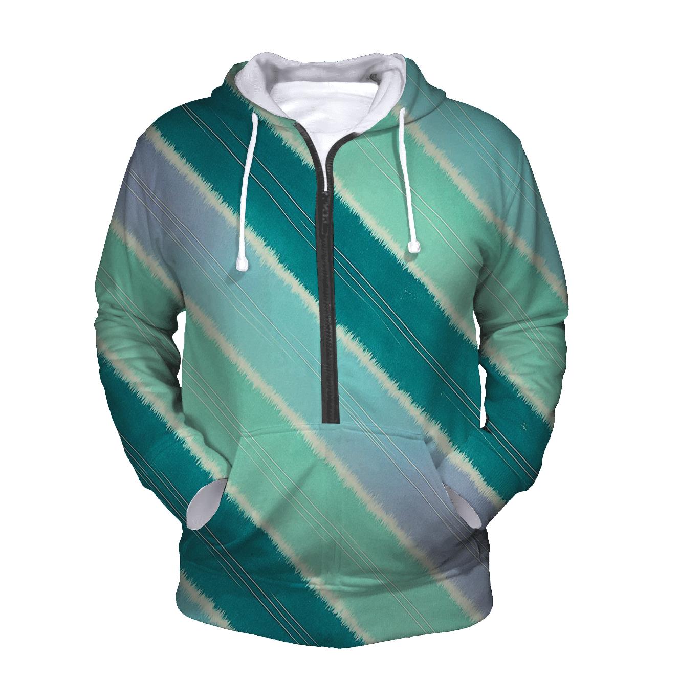 Aurora Arashi Diagonal Drift custom hoodies