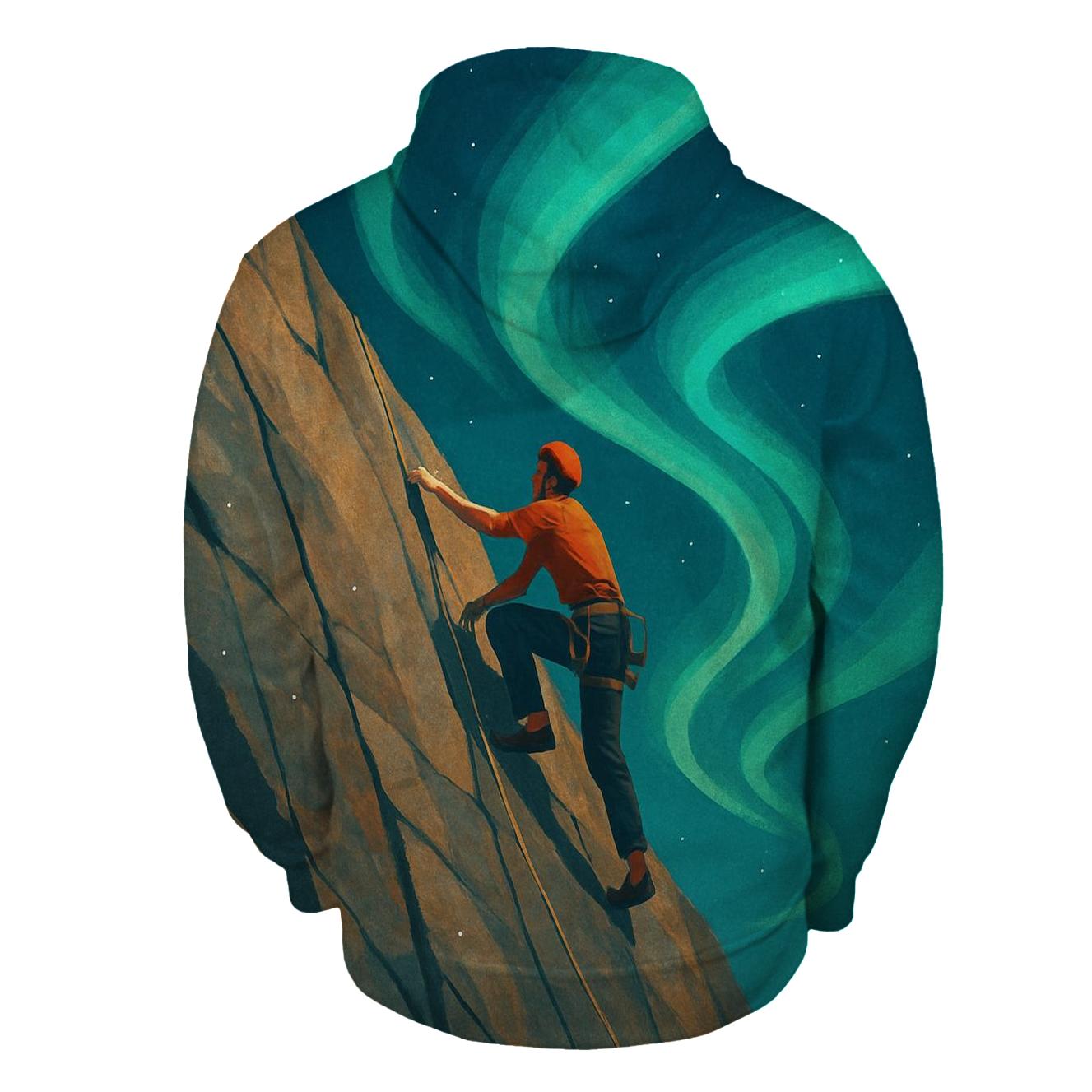 Aurora Summit Rock Climbing hoodie designs