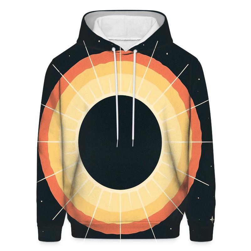 Eclipse Corona Lattice pullover hoodies