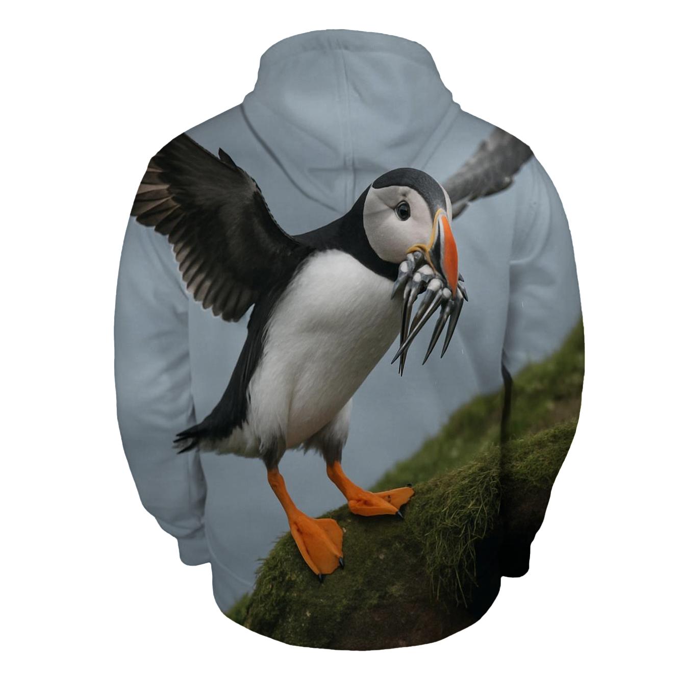Cliffwind Delivery Atlantic Puffin custom hoodies