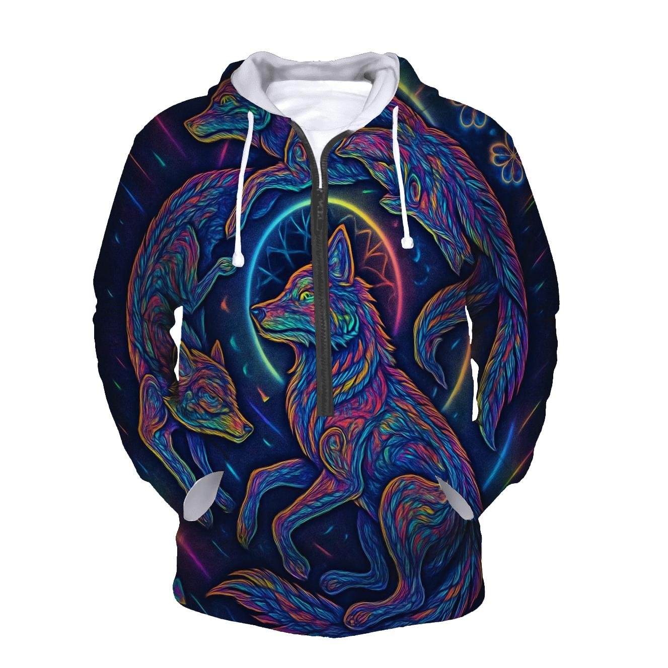 Prismatic Dreamweave Wolf Pack hoodie styles