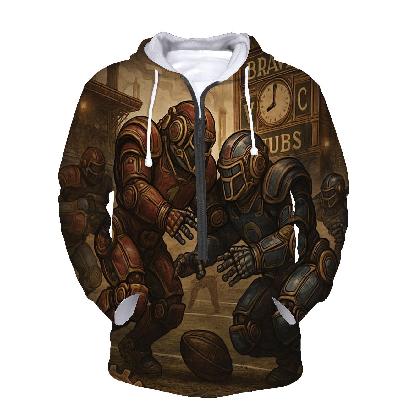 Clockwork Stadium Braves Versus Cubs graphic hoodies