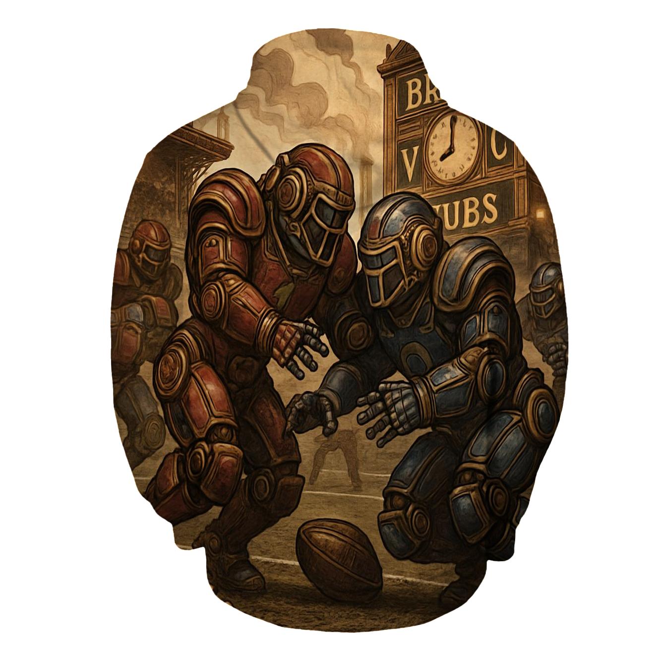 Clockwork Stadium Braves Versus Cubs graphic hoodies