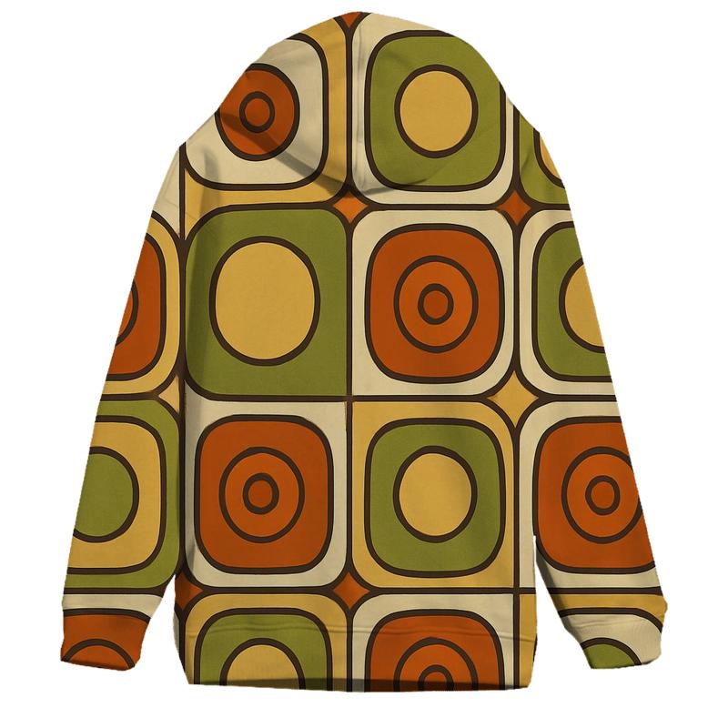 Groovy Kitchen Tile Geometrics pullover hoodies