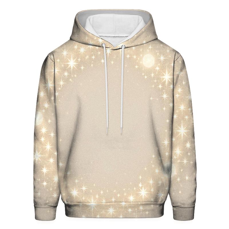 Champagne Halo Constellation designer hoodies