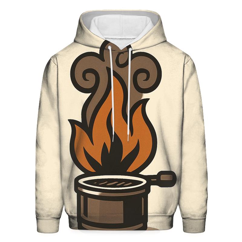 Roaster Flame Crest hoodies fashion