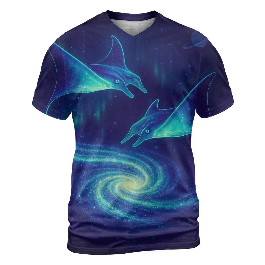 Aurora Loom Of The Spiral Weavers unique graphic print tees