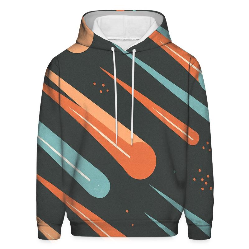 Comet Trail Overprint Drift premium hoodies