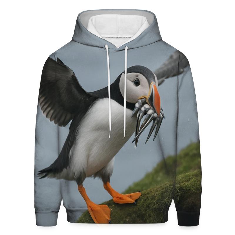 Cliffwind Delivery Atlantic Puffin hoodie styles