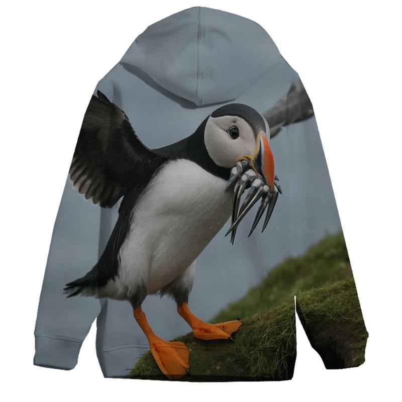 Cliffwind Delivery Atlantic Puffin hoodie styles