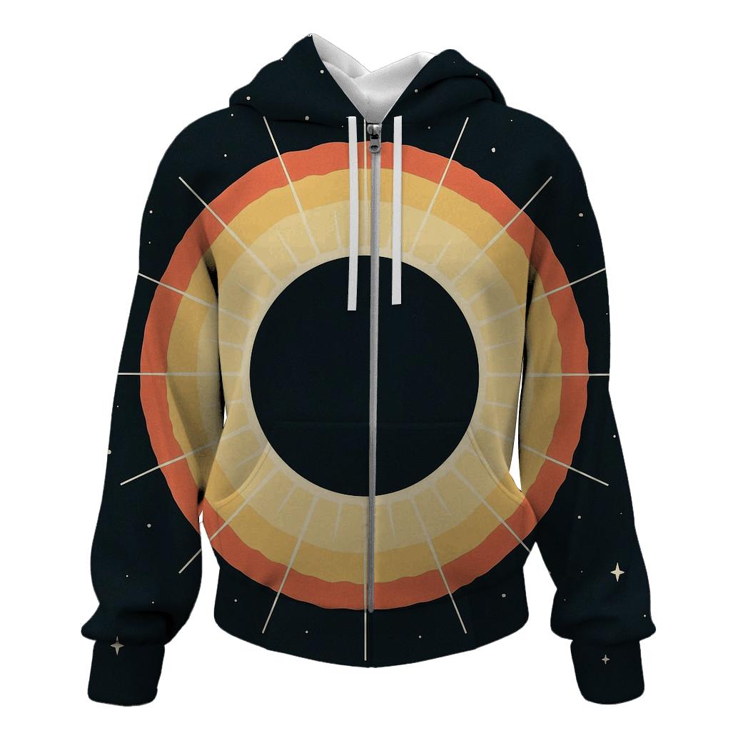 Eclipse Corona Lattice designer hoodies