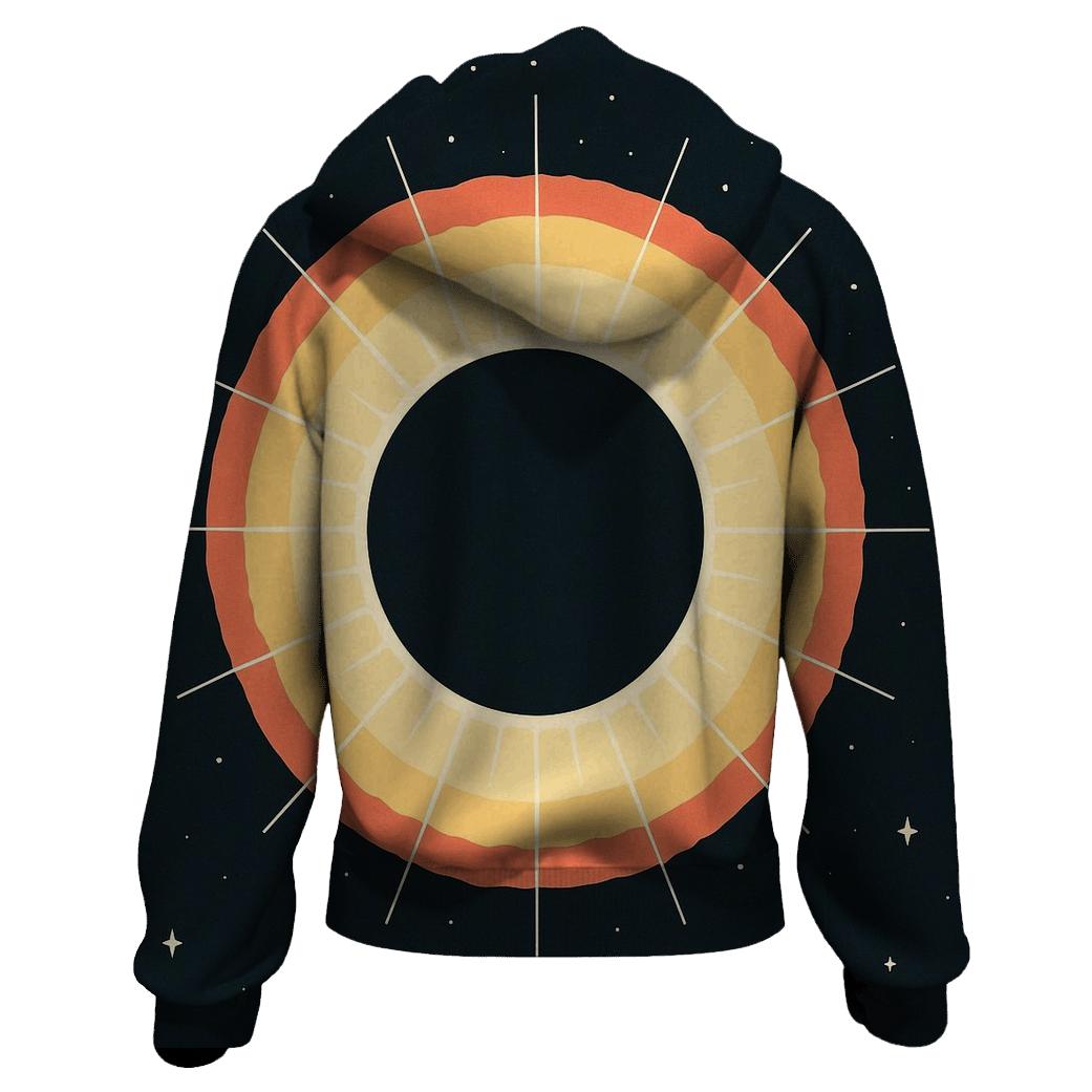 Eclipse Corona Lattice designer hoodies