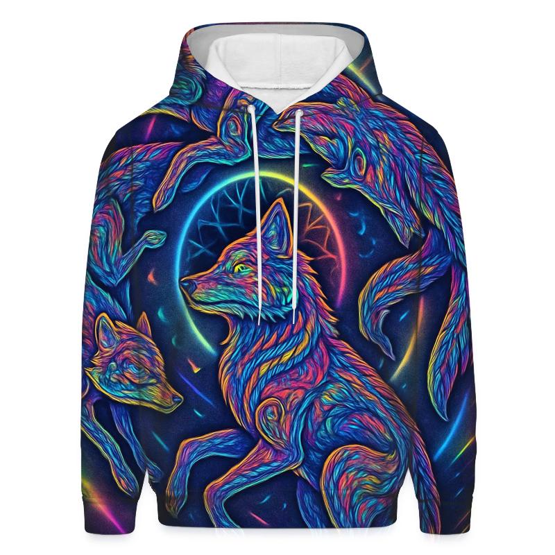 Prismatic Dreamweave Wolf Pack hoodie styles