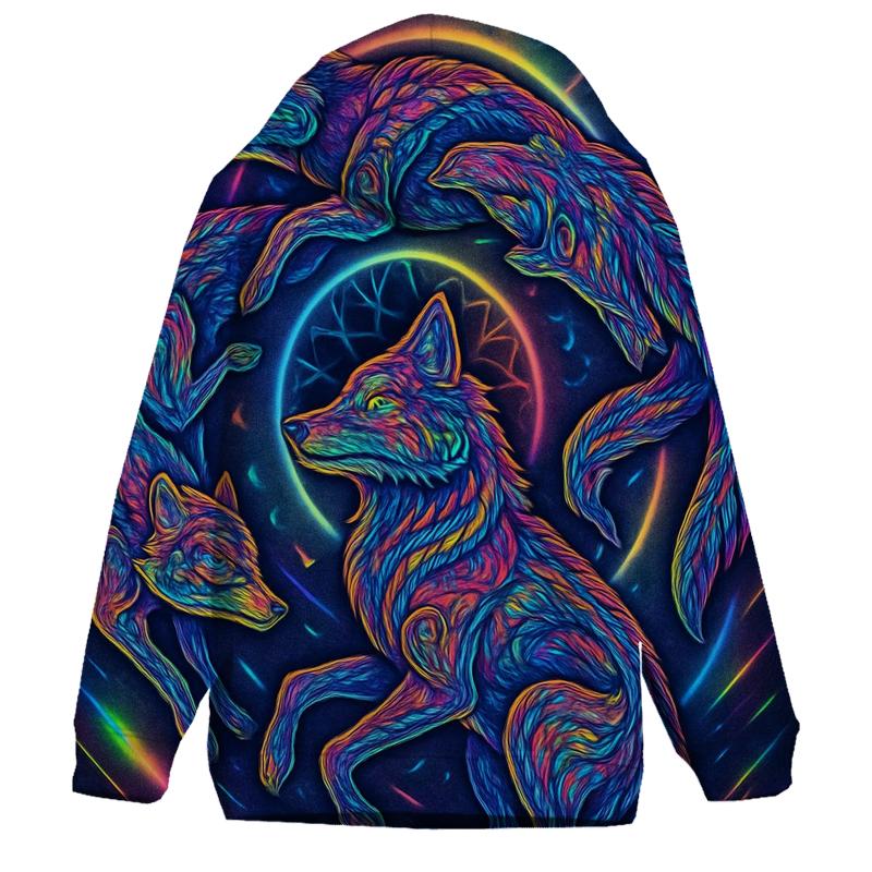Prismatic Dreamweave Wolf Pack hoodie styles