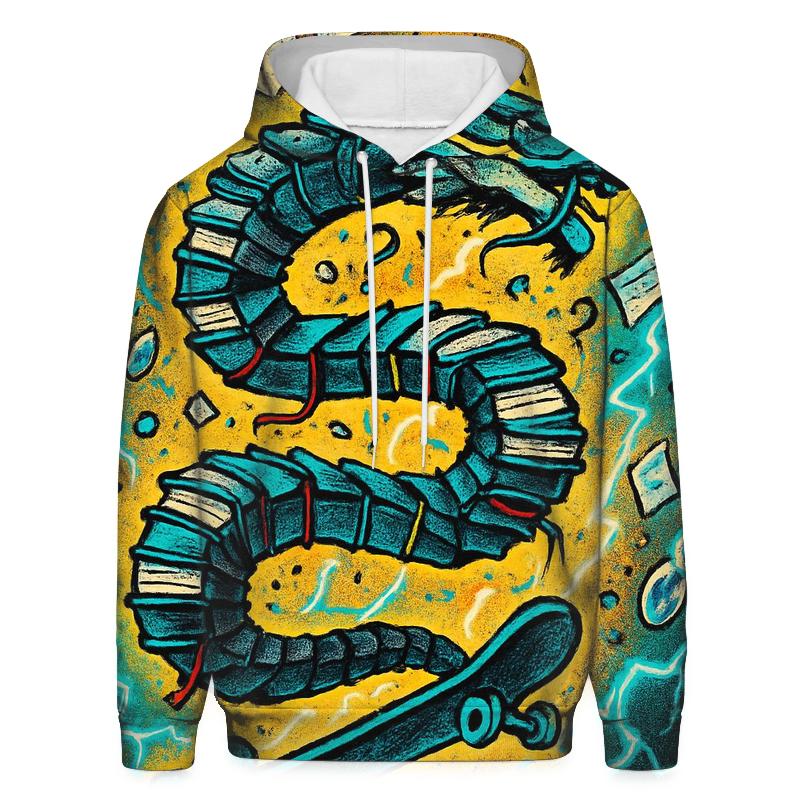 Thunder Library Skate Serpent hoodies fashion