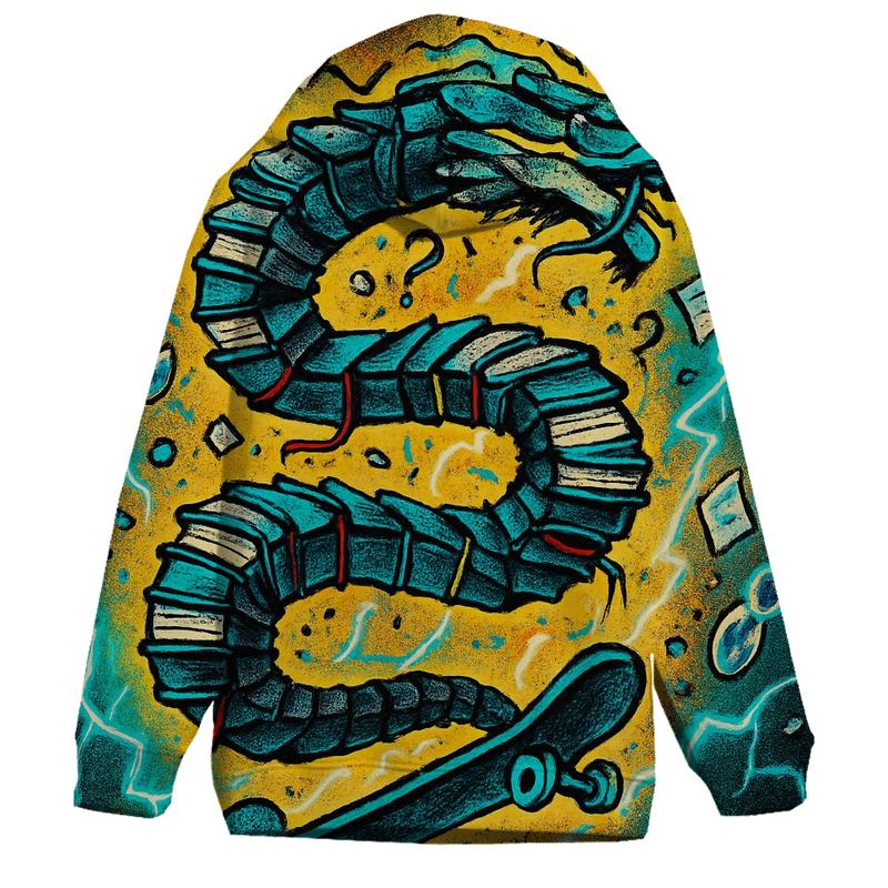 Thunder Library Skate Serpent hoodies fashion