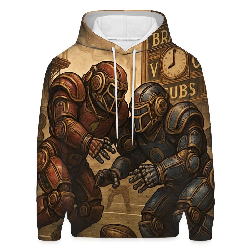Clockwork Stadium Braves Versus Cubs custom hoodies