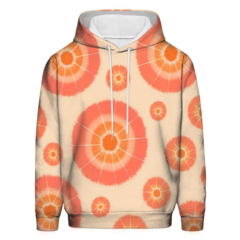 Kumo Comet Rosette Scatter embroidered hoodies