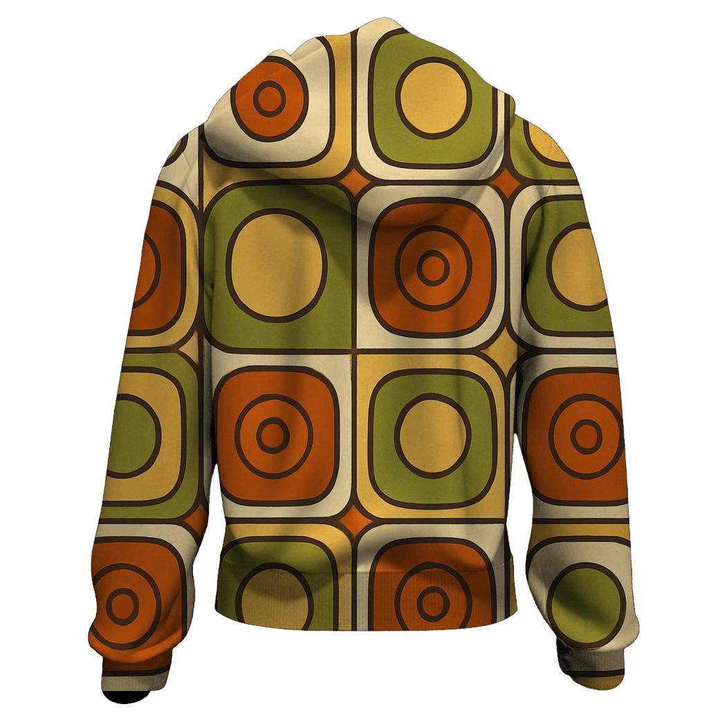 Groovy Kitchen Tile Geometrics graphic hoodies