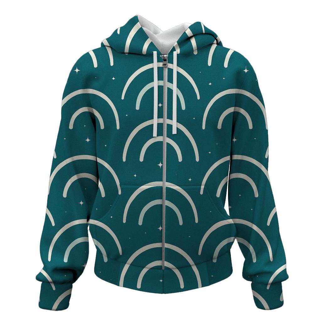 Gravitational Lens Arc Quilt hoodies fashion