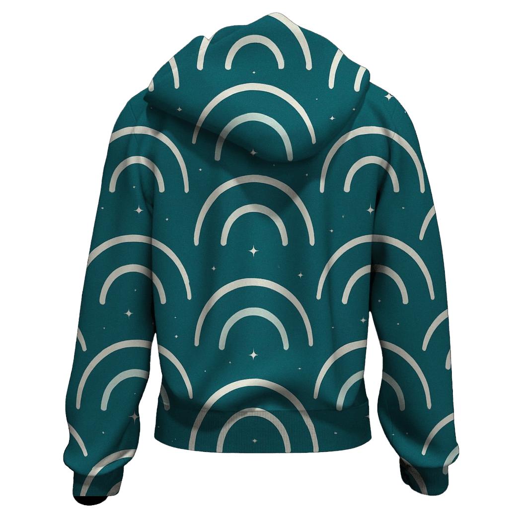 Gravitational Lens Arc Quilt hoodies fashion