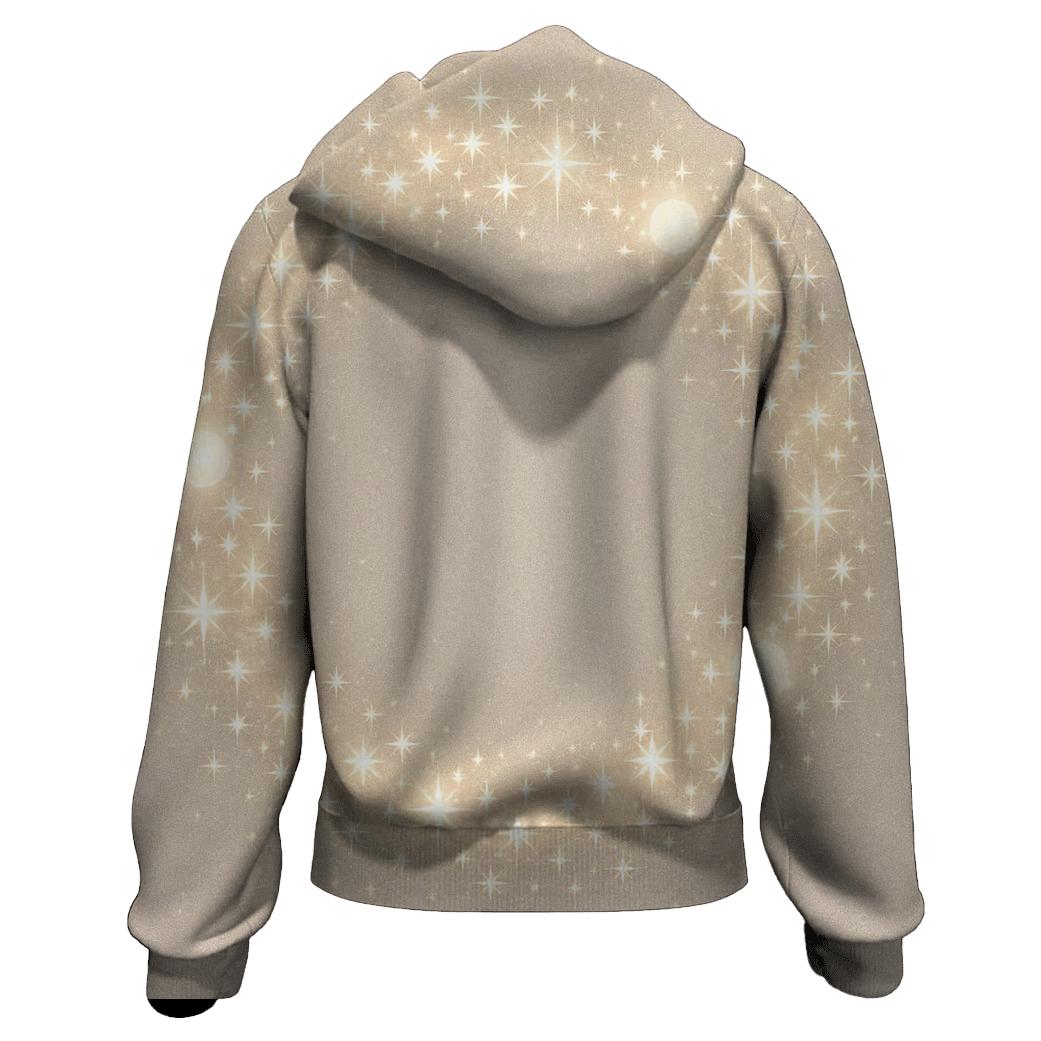 Champagne Halo Constellation custom hoodies