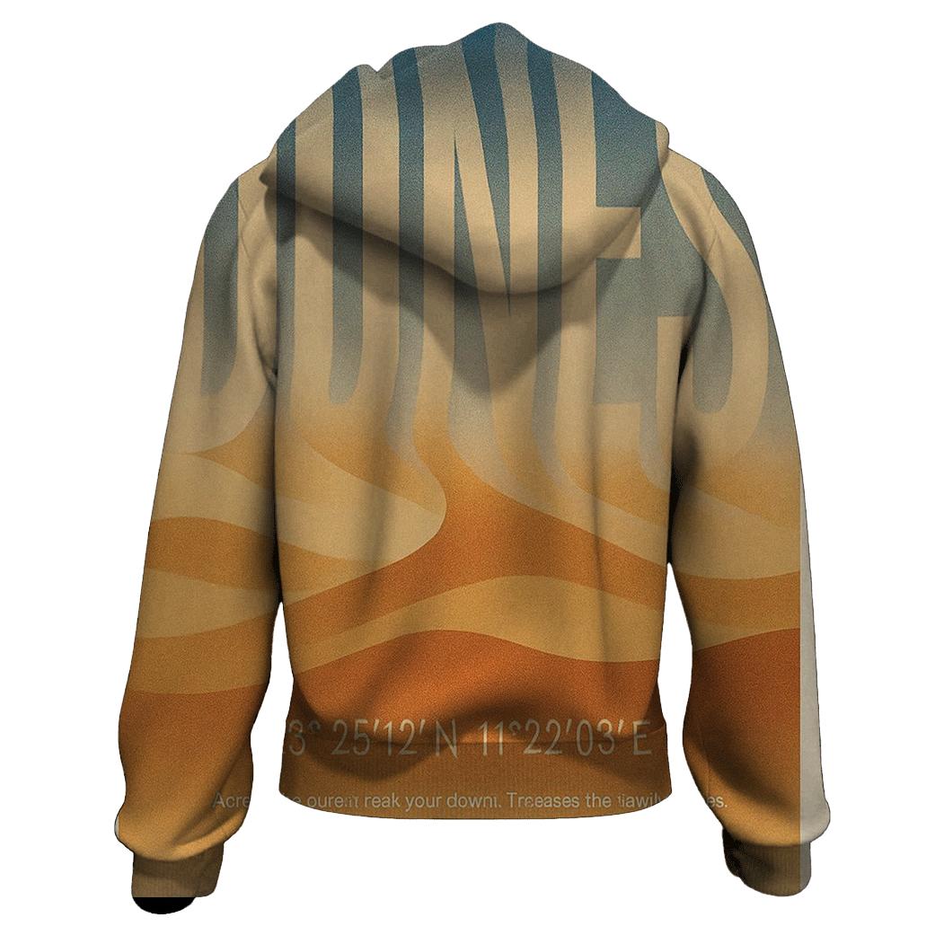 Desert Mirage Typography Poster hoodie designs