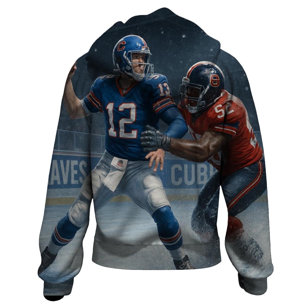 Ice Rink Gridiron Clash Braves Versus Cubs hoodie styles
