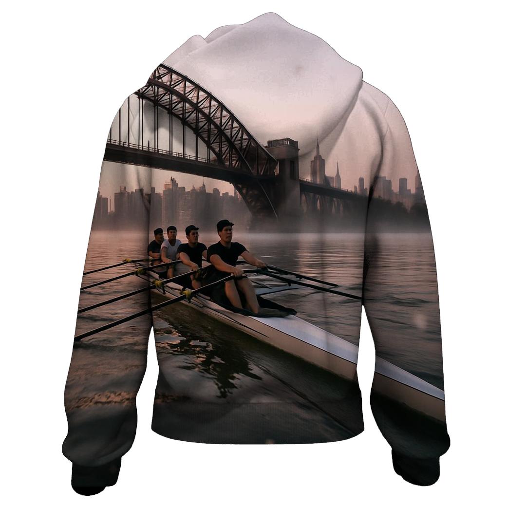 Dawn Rowers Under Hell Gate With The Upper East Side Beyond custom hoodies