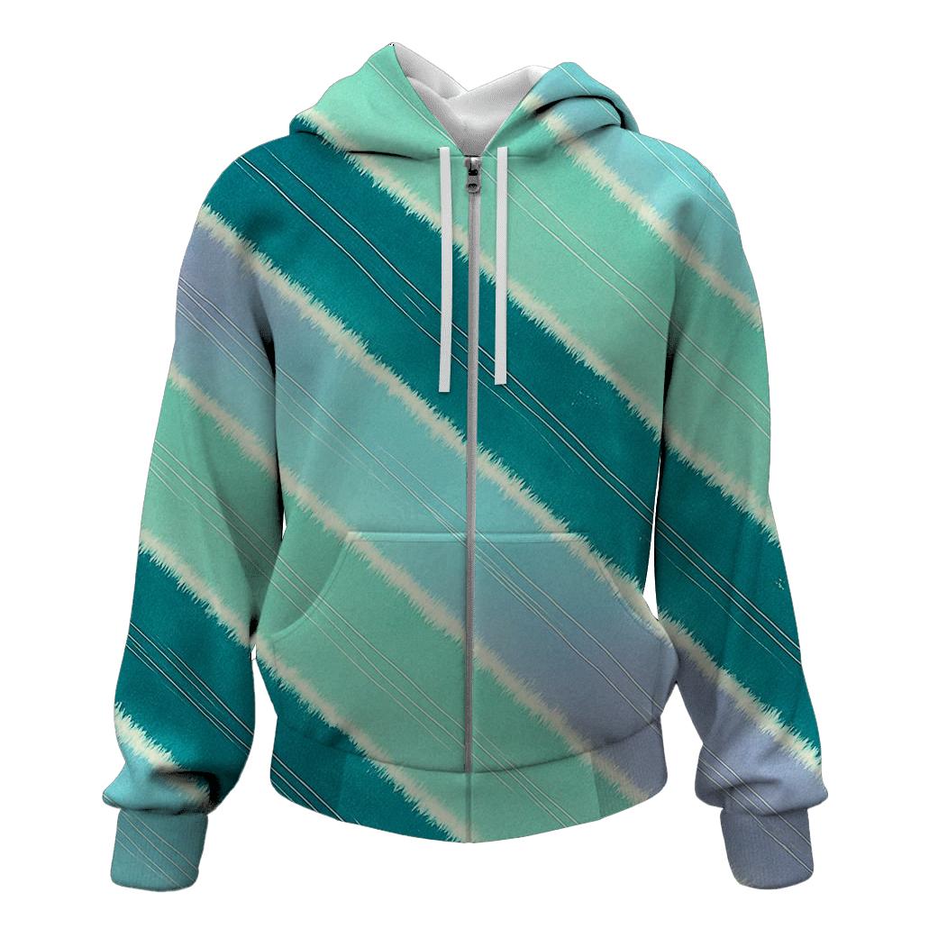 Aurora Arashi Diagonal Drift lightweight hoodies
