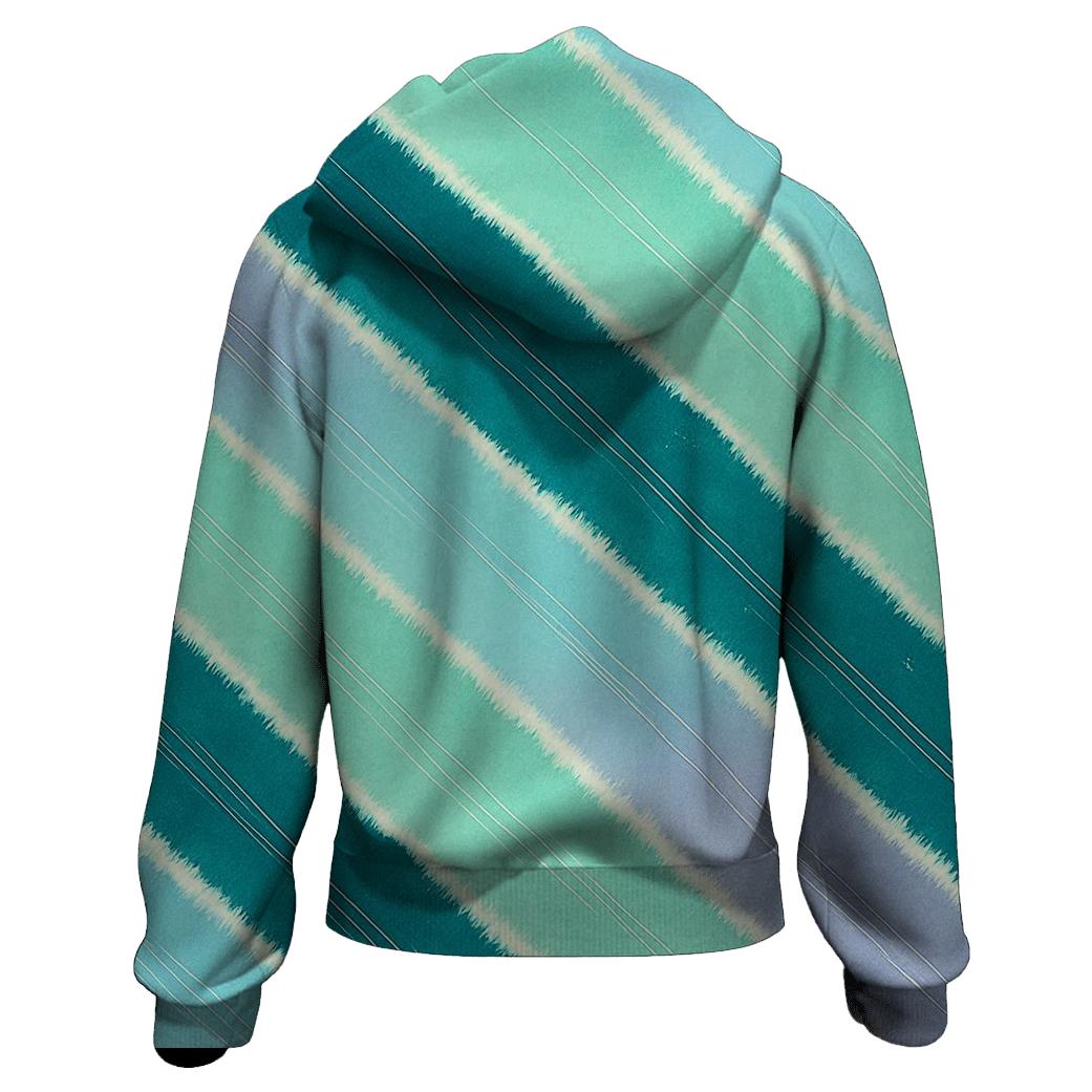 Aurora Arashi Diagonal Drift lightweight hoodies