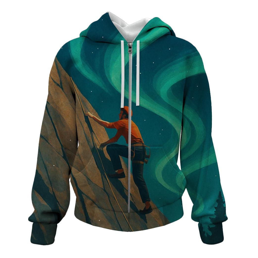 Aurora Summit Rock Climbing hoodie styles