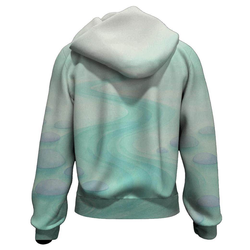 River Of Stillness zip-up hoodies