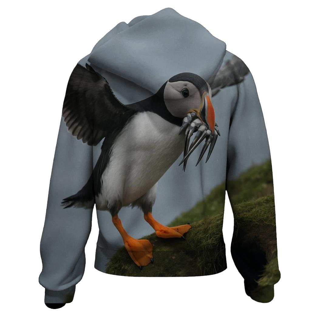 Cliffwind Delivery Atlantic Puffin hoodie trends