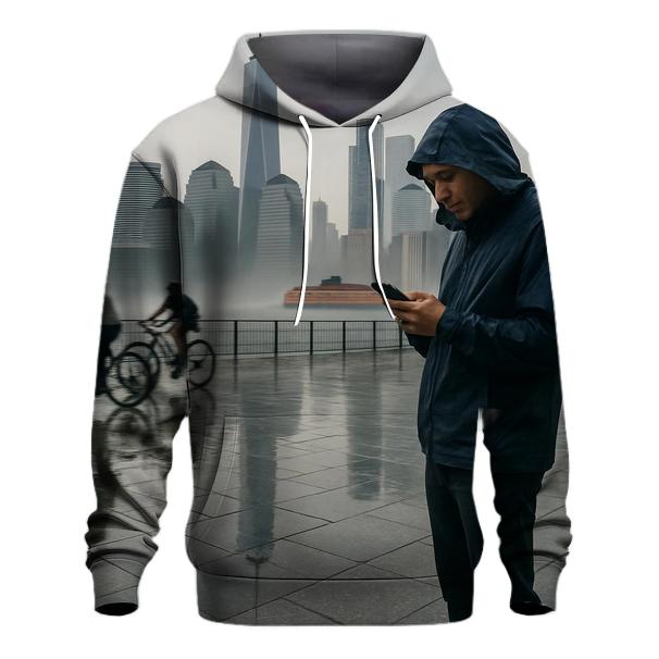 Battery Park Promenade After A Summer Downpour hoodie styles